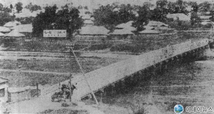 1910년대 만들어진 광주 부동교의 옛 모습