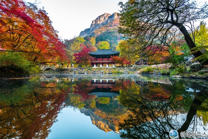 장성 백양사 쌍계루