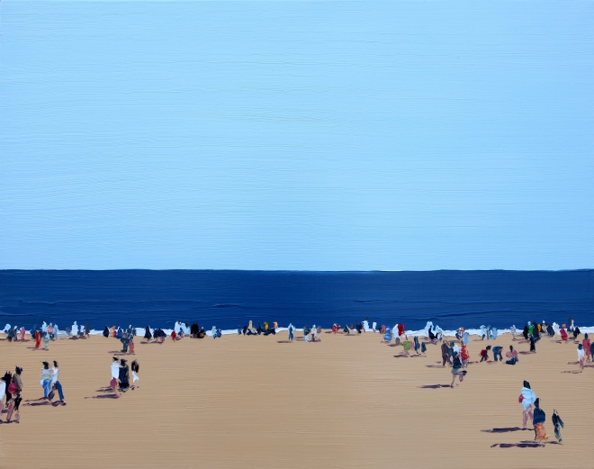 이상원 the Panoramic 02 oil on canvas 72.7x90.9cm 2019