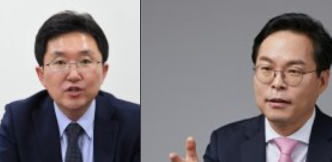 ▲ 김용태(좌측) / 김재식(우측)