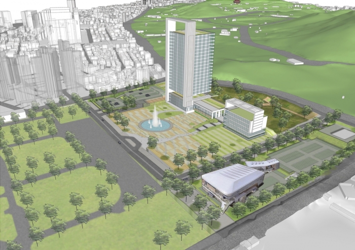 대구시청 신청사 조감도